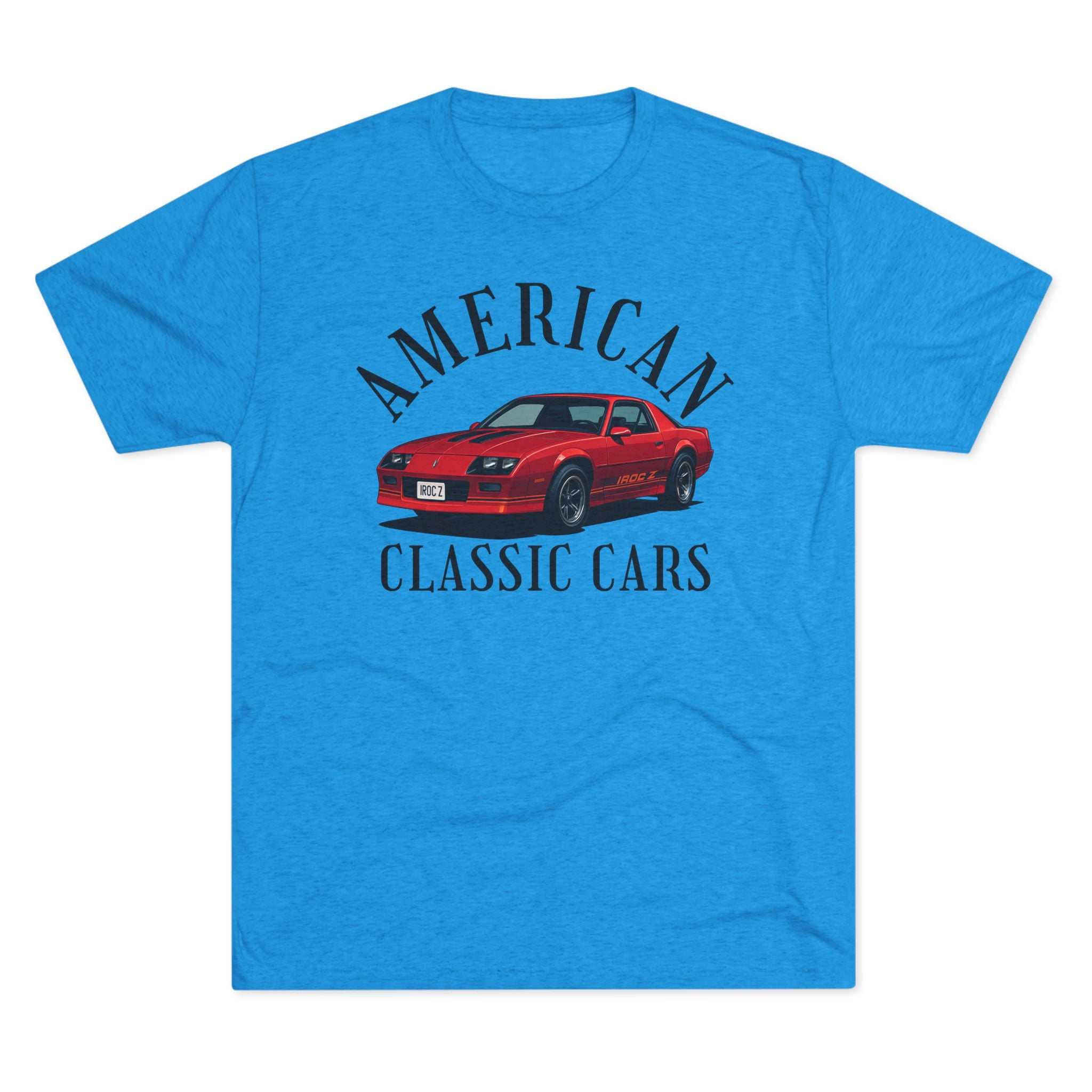 American Classic Cars IROC Tri-Blend Tee.
