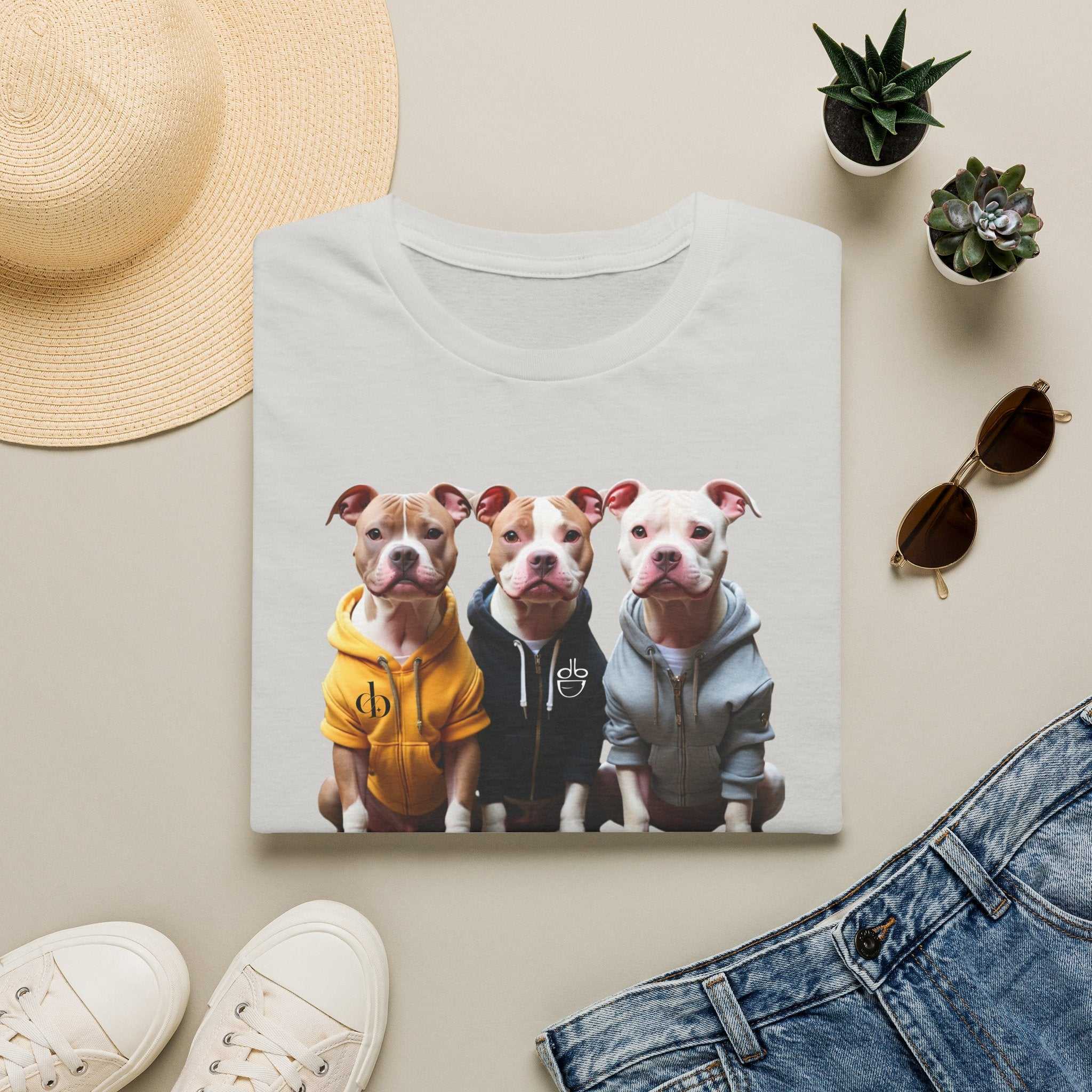 Cute Puppies Design Unisex T-Shirt, Pet Lover Gift, Animal Rescue Support Tee, Casual Wear, Perfect for Dog Lovers