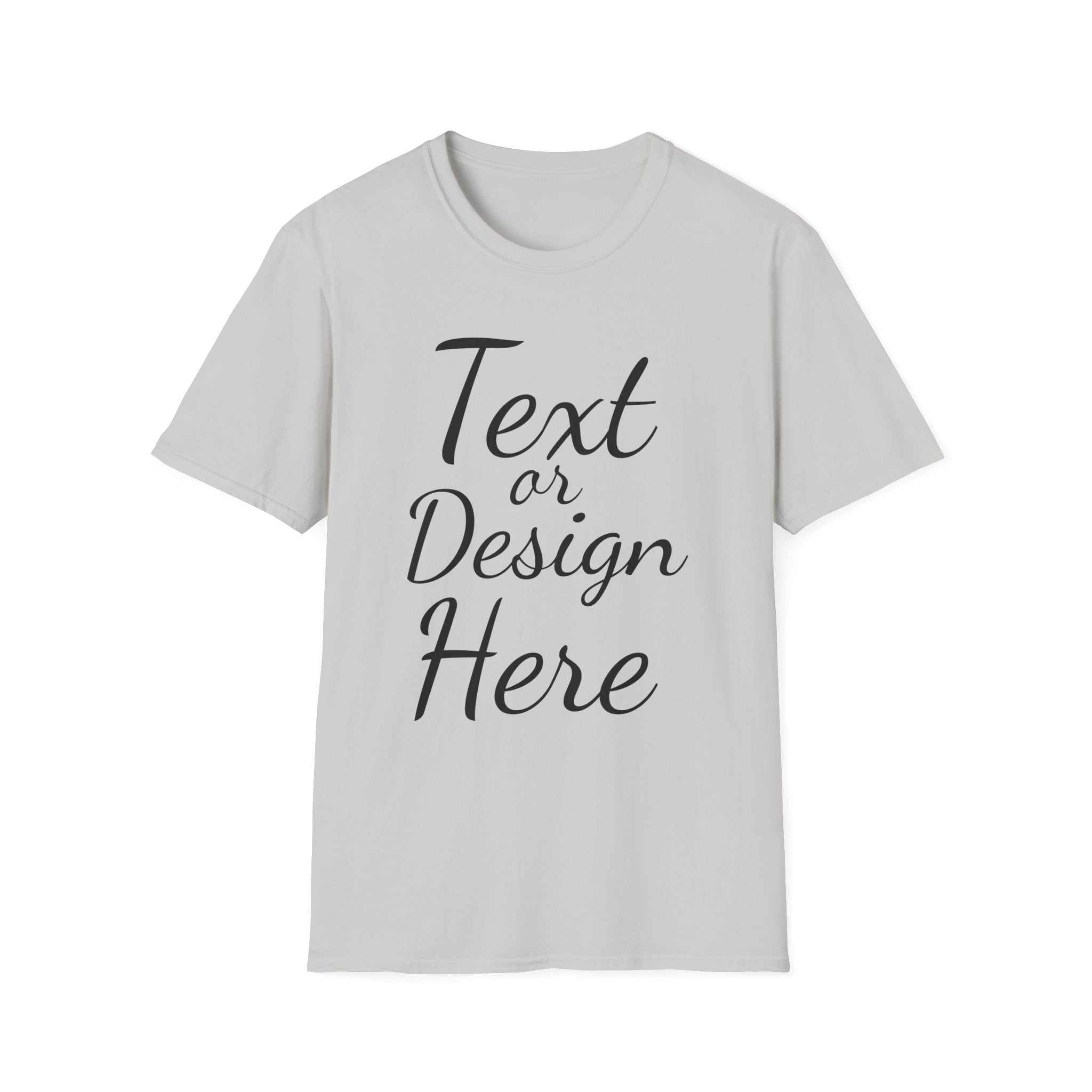Customizable T Shirt - Unisex Softstyle