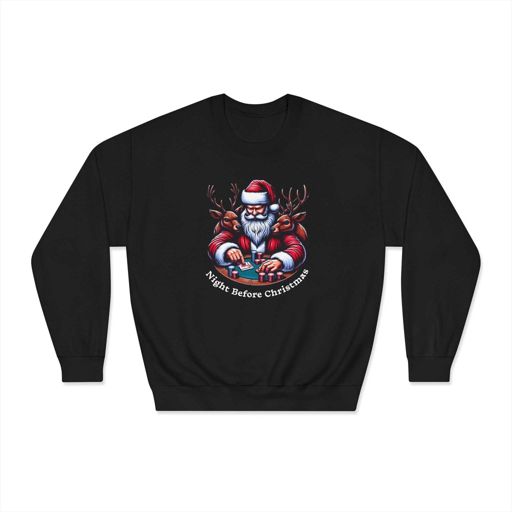 Christmas Santa Poker Sweatshirt