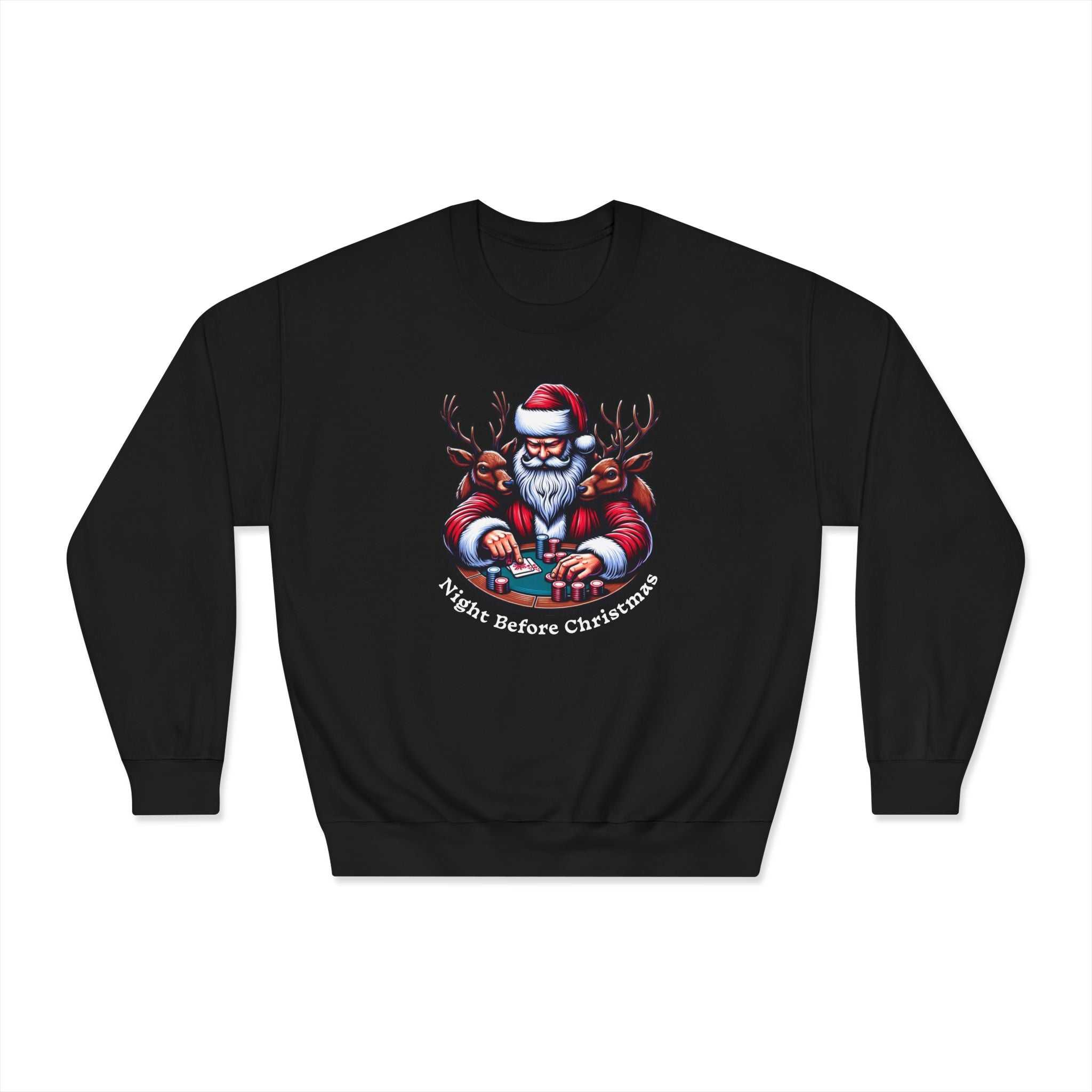 Christmas Santa Poker Sweatshirt