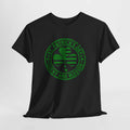 St. Patrick's Day vintage shamrock tee with Lucky and Blessed print on soft cotton shirt
