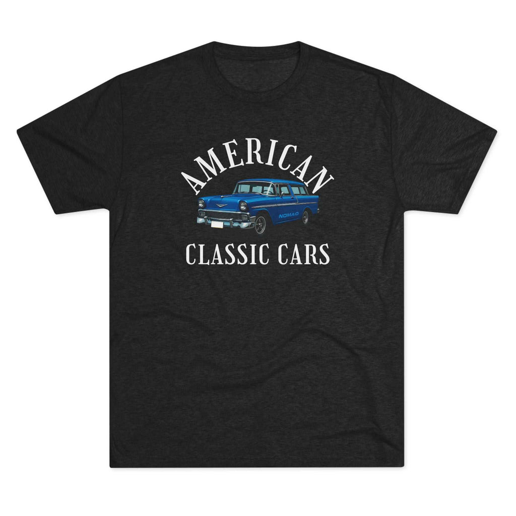 American Classic Cars Nomad unisex tri-blend crew tee with retro car design