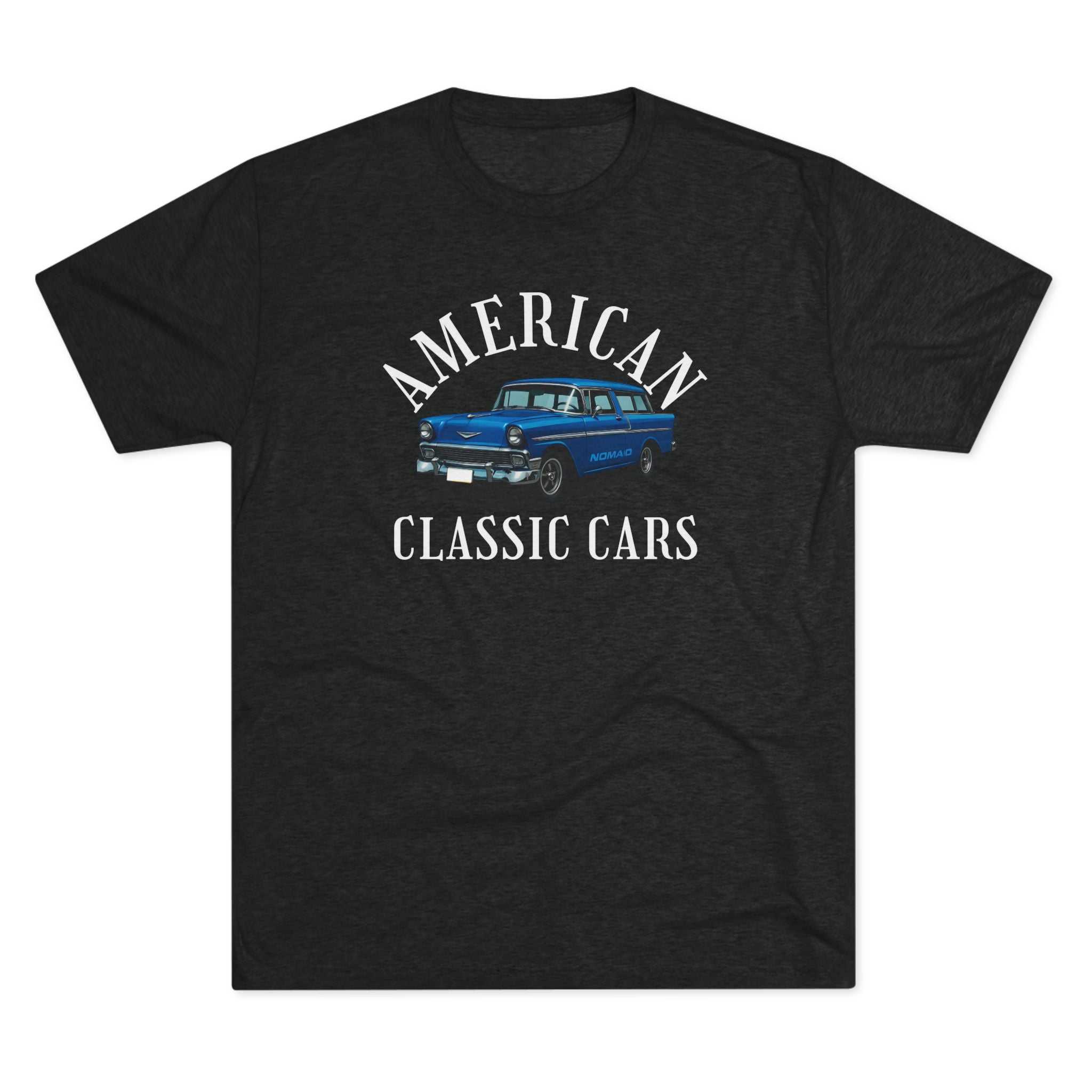 American Classic Cars Nomad unisex tri-blend crew tee with retro car design