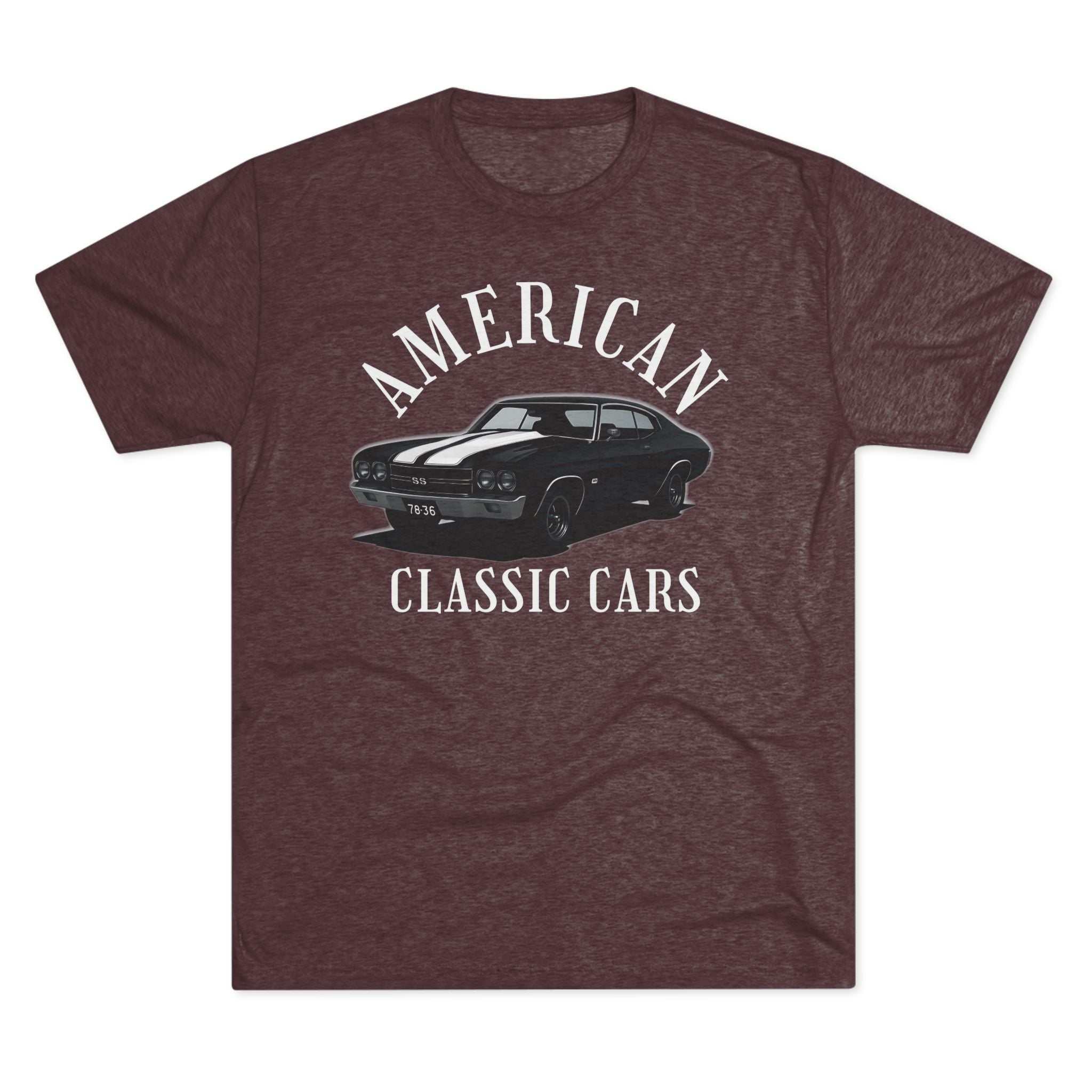 American Classic Cars Unisex Chevelle Crew Tee.