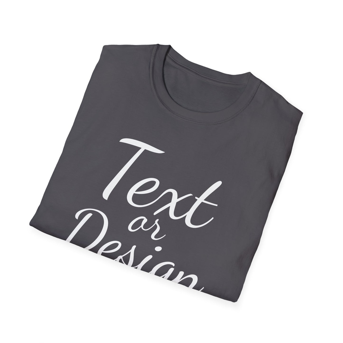 Customizable T Shirt - Unisex Softstyle
