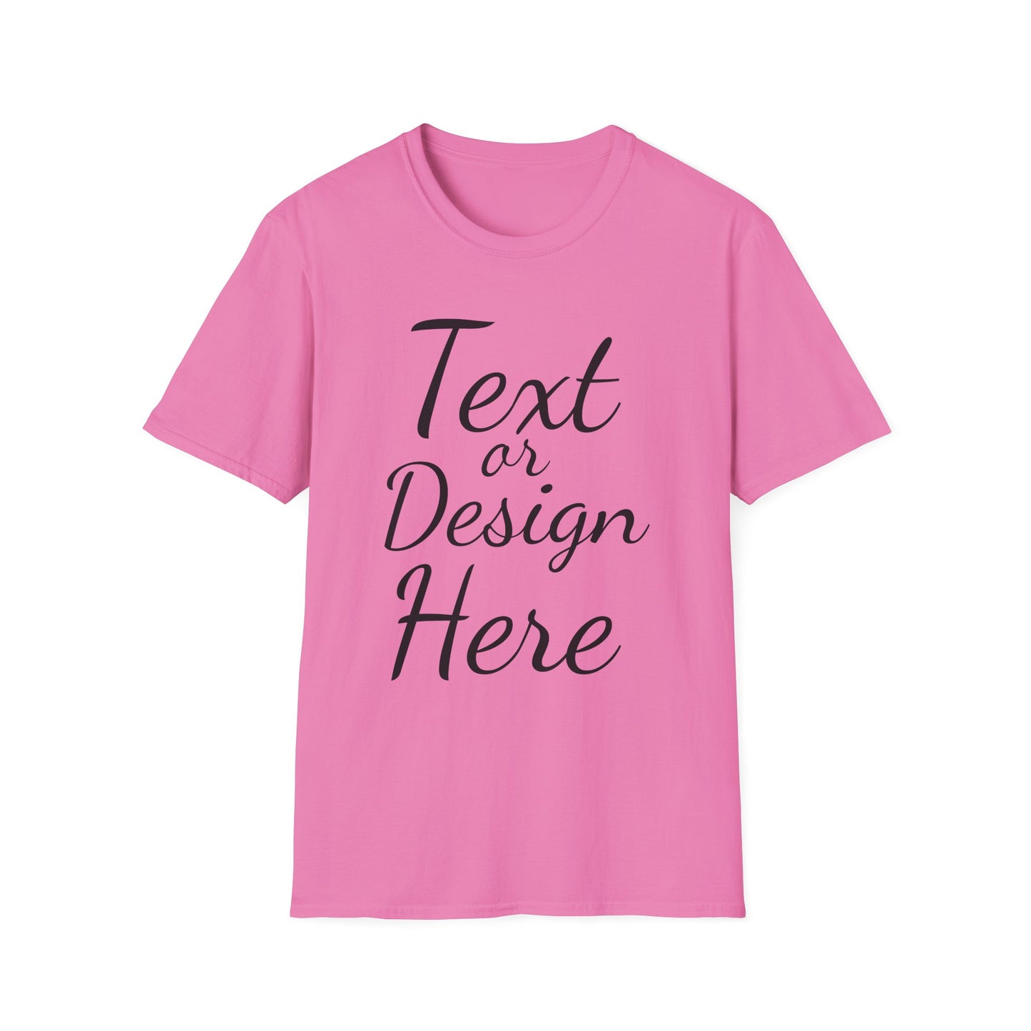 Customizable T Shirt - Unisex Softstyle