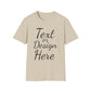 Customizable T Shirt - Unisex Softstyle