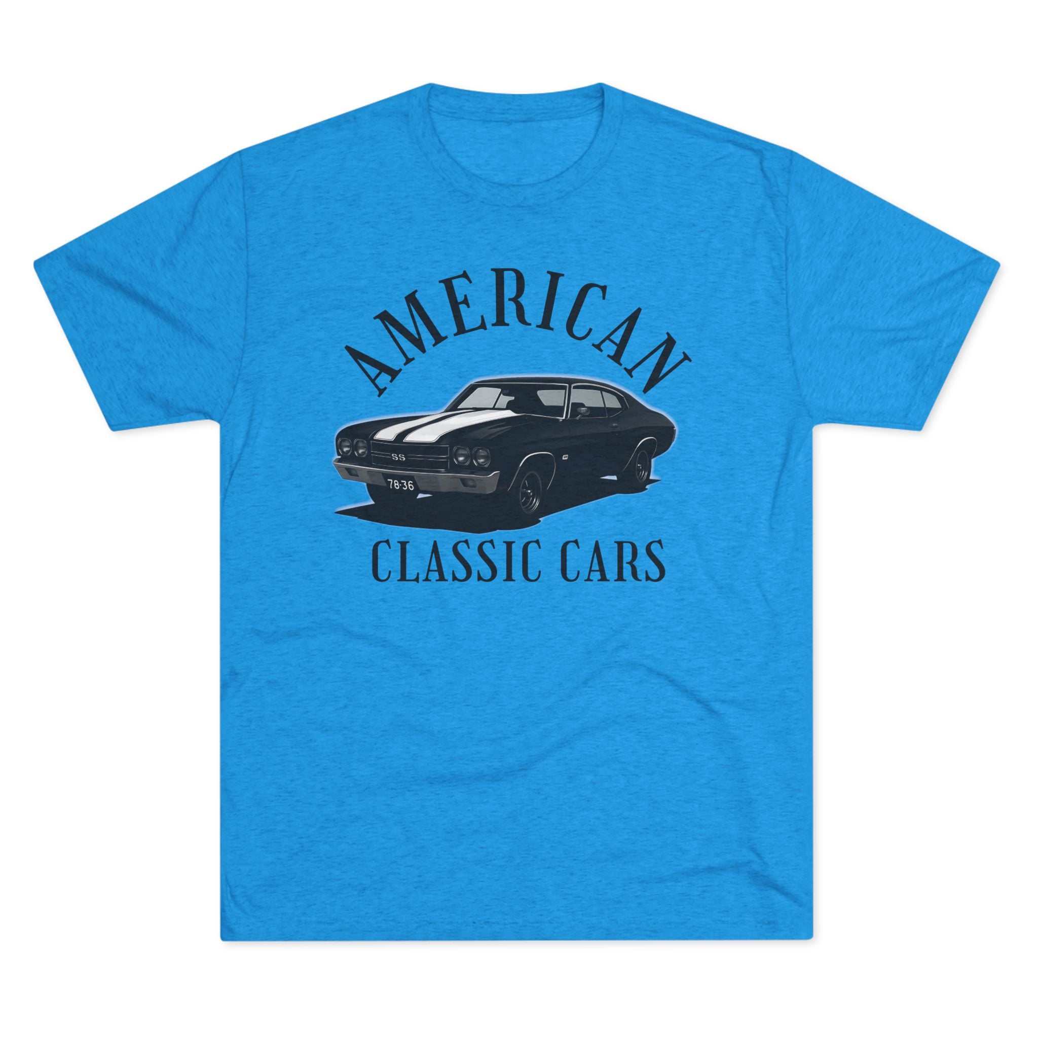 American Classic Cars Unisex Chevelle Crew Tee.